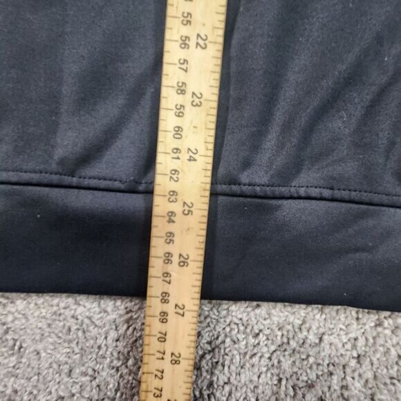 Under Armour Jacket Mens Small Project Rock Track Black Bull Gym Active Full Zip - Picture 15 of 15